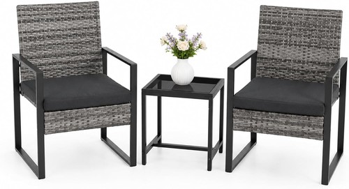 Piece rattan bistro - bistro, set
