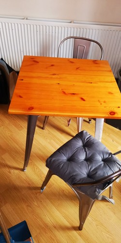 Bistro style table and - style, 2