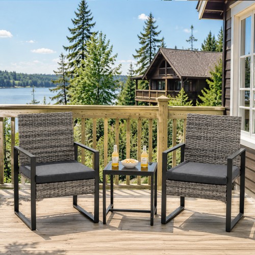3piece rattan bistro - 3piece, set