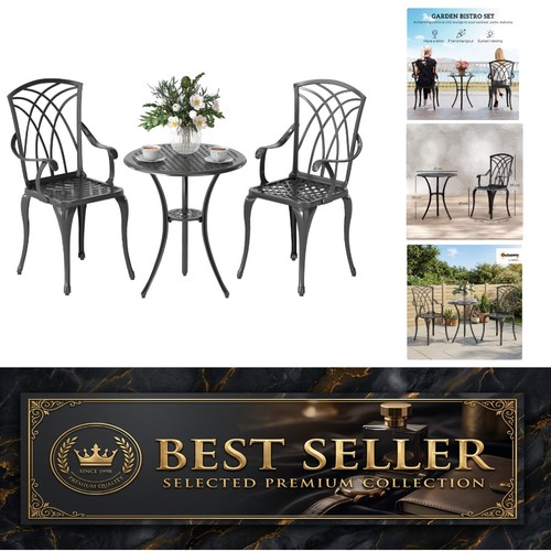 Pieces garden dining set - 3,