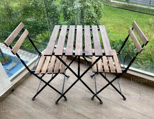 Garden bistro set - set, rustic