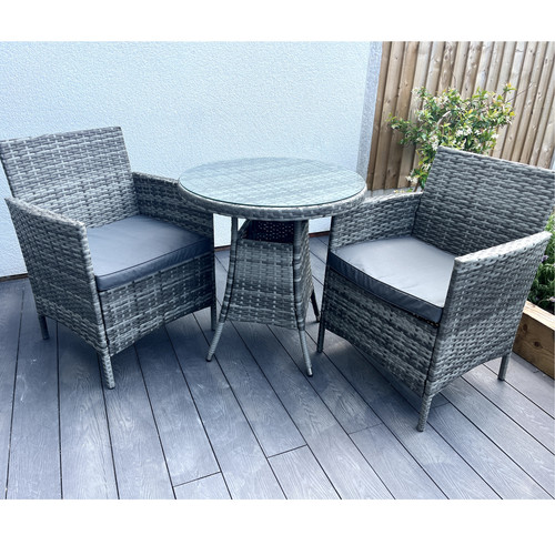 Amazon rattan bistro set - rattan, with